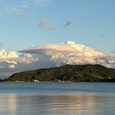 長垂山と雲