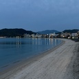 夕方の長垂海岸