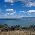 能古島から見る海の中道