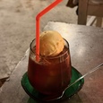 東京にありそうな店のコーヒーフロート