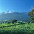 豊肥線から見る俵山