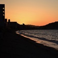 夕方の長垂海岸