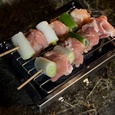 Mt.Sumi のグリルで焼き鳥