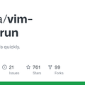 GitHub - thinca/vim-quickrun: Run commands quickly.