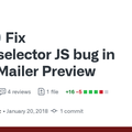 Fix locale_selector JS bug in ActionMailer Preview by morygonzalez · Pull Request #31750 · rails/rails