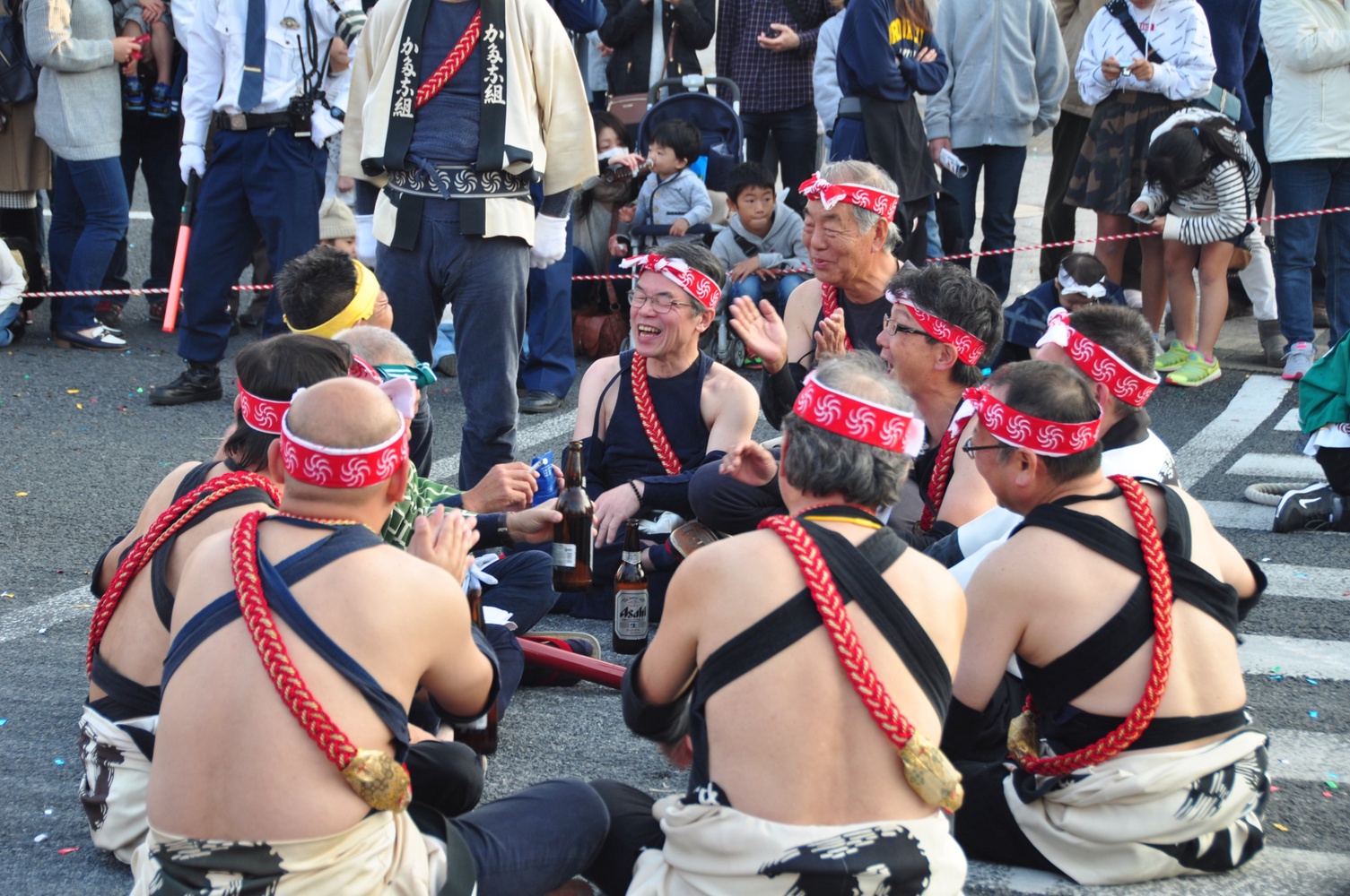 Drinking on the street