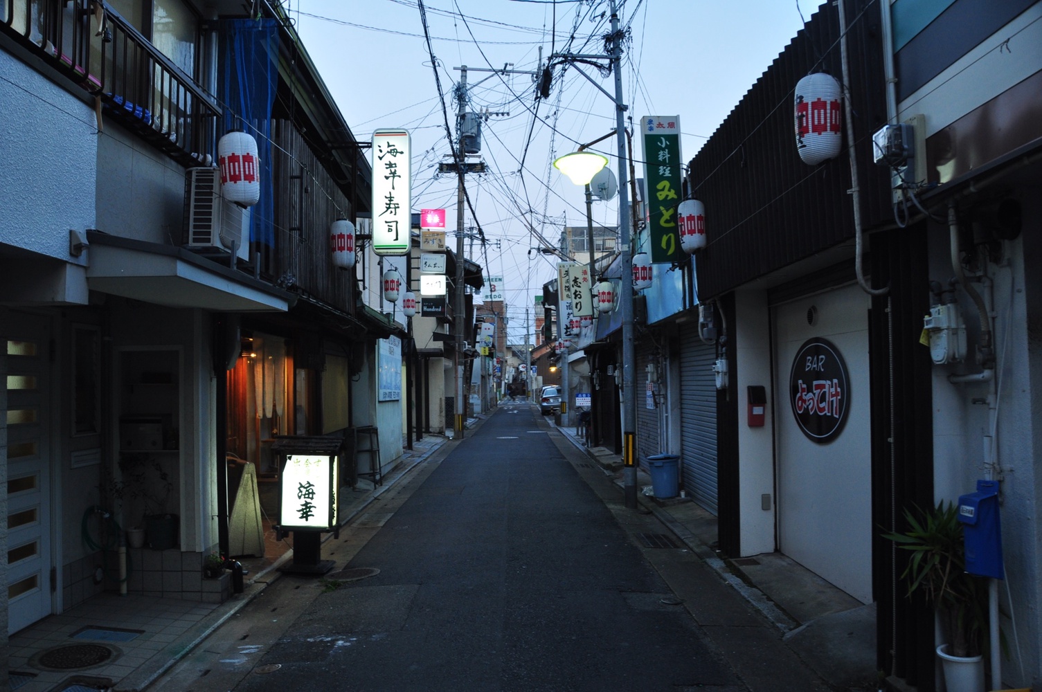 An alley at Karatsu
