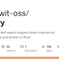 GitHub - quickwit-oss/tantivy: Tantivy is a full-text search engine library inspired by Apache Lucene and written in Rust