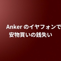 💸 Anker のイヤフォンで安物買いの銭失い