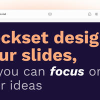 Turn Notes into Beautiful Presentations — Deckset