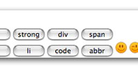 Tag buttons