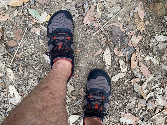 Mesa trail on a trail